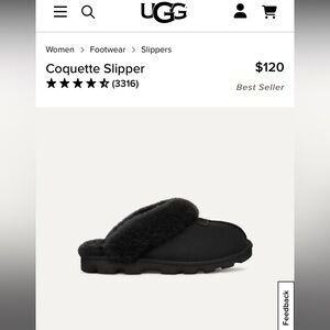 Brand new ugh slippers